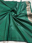BANARASI MASHRU KATAN SILK SAREE HN536