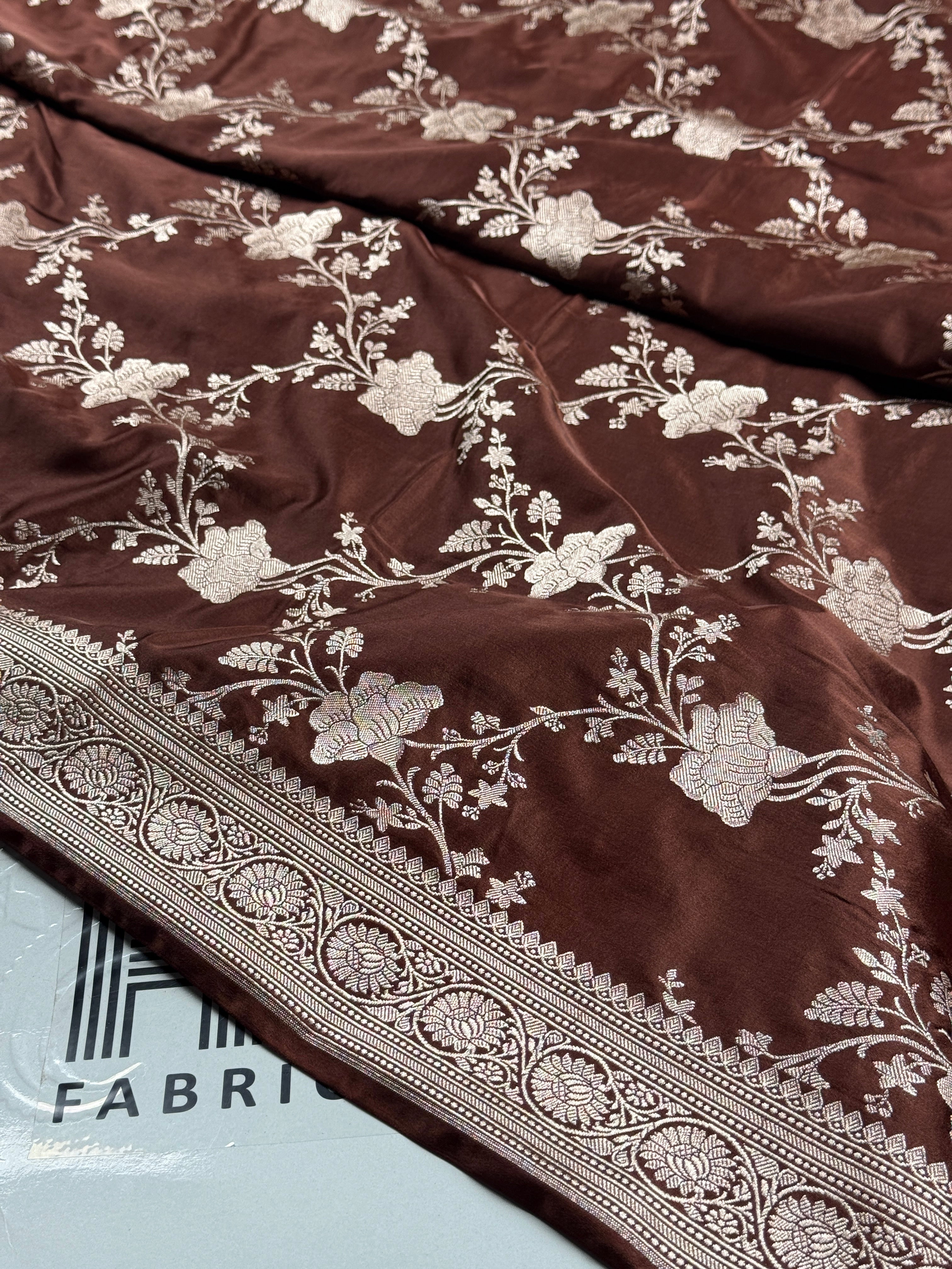 BANARASI MASHRU KATAN SILK SAREE HN575