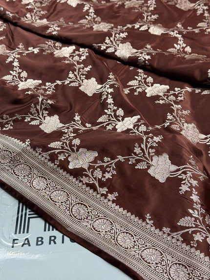 BANARASI MASHRU KATAN SILK SAREE HN575