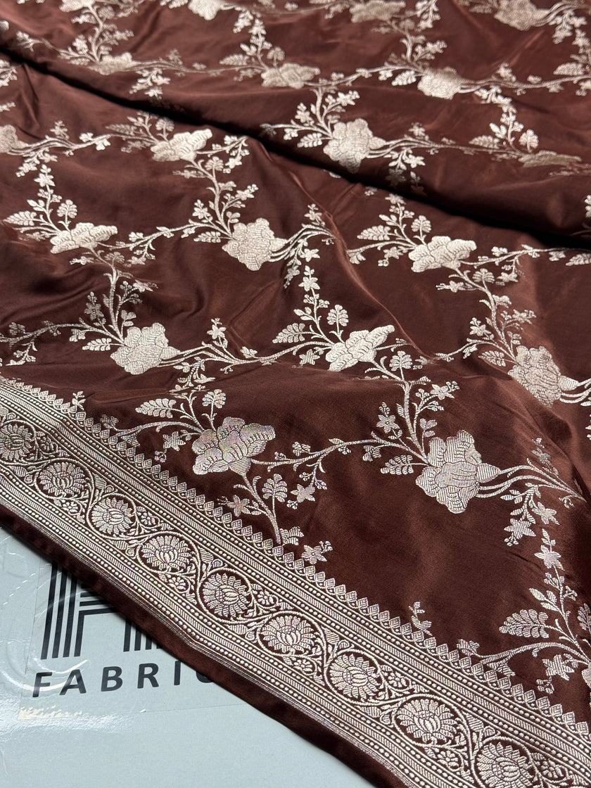 BANARASI MASHRU KATAN SILK SAREE HN575