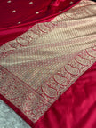 BANARASI MASHRU KATAN SILK SAREE MK041