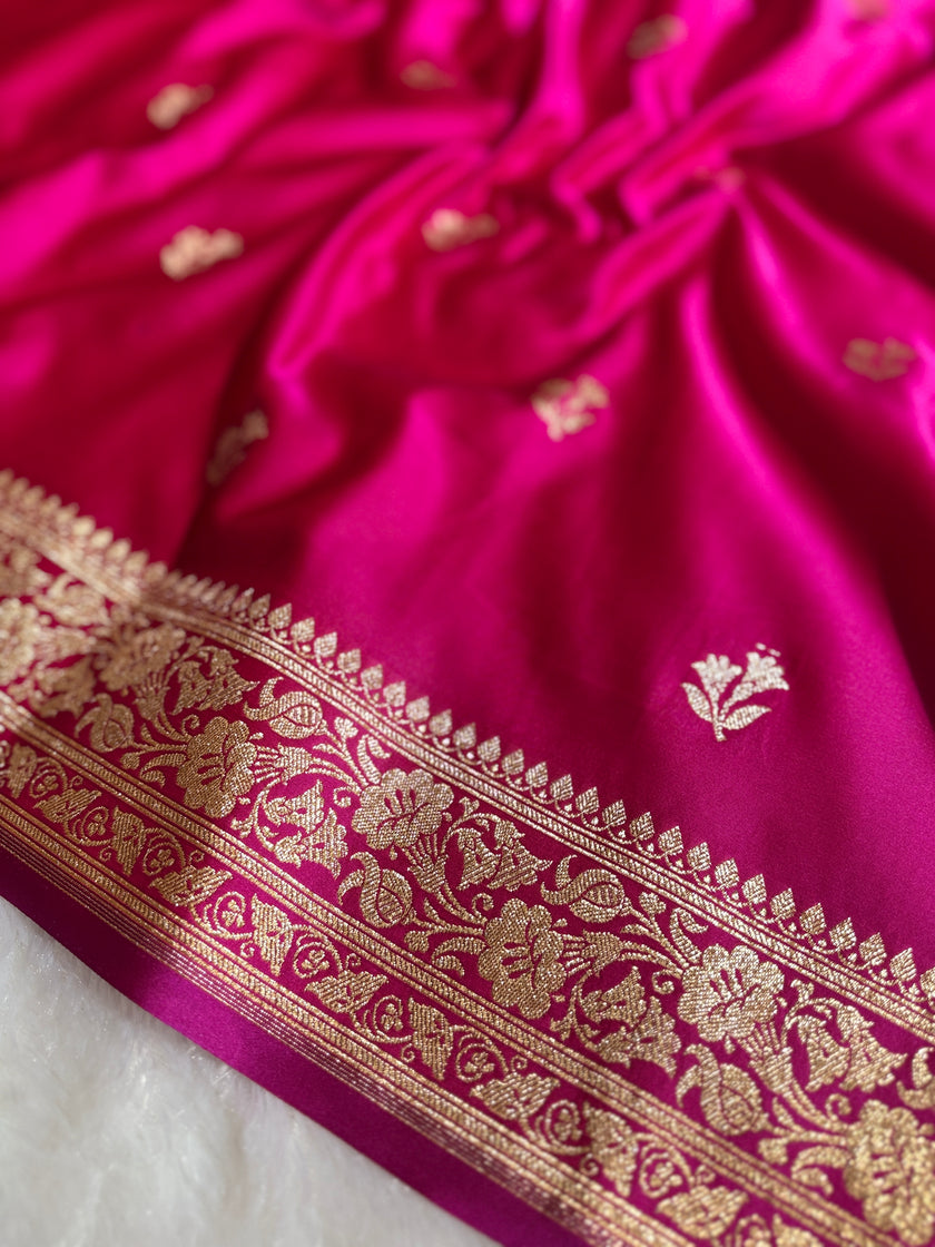 BANARASI KATAN SILK SAREE HN518