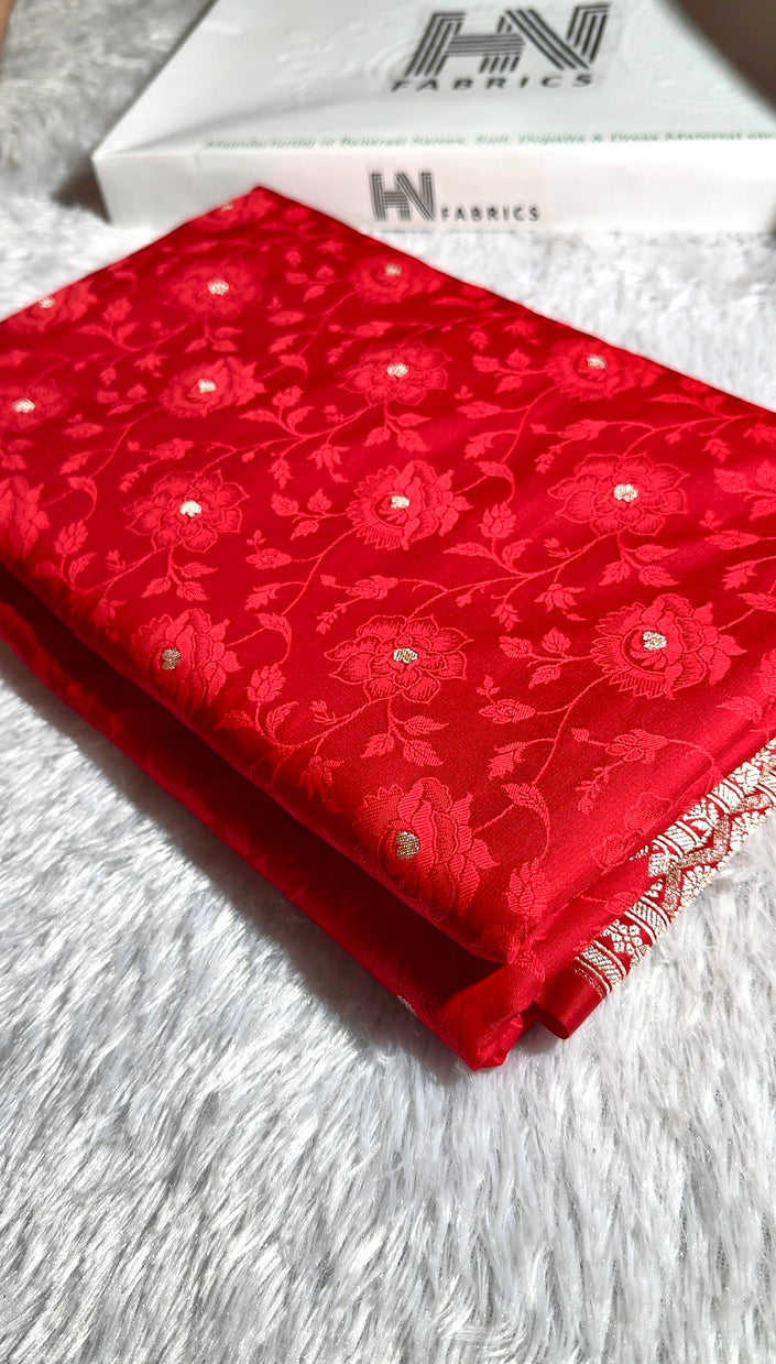 Banarasi Mashru Katan Silk Saree Tanchui Design HN300