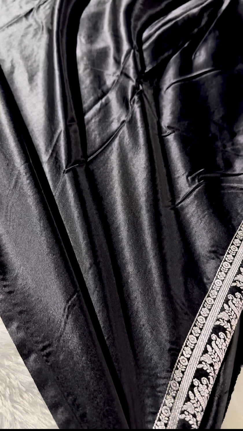 Banarasi mashru katan silk saree hn 102