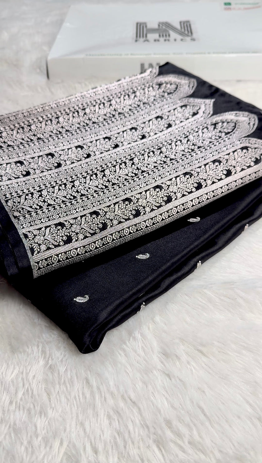 Banarasi mashru katan silk saree hn 102