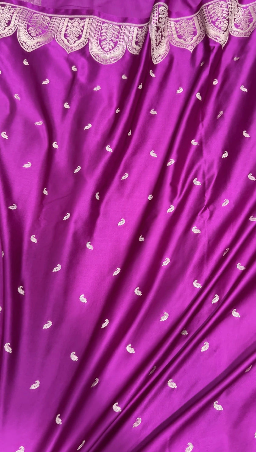 Banarasi mashru katan silk saree hn102