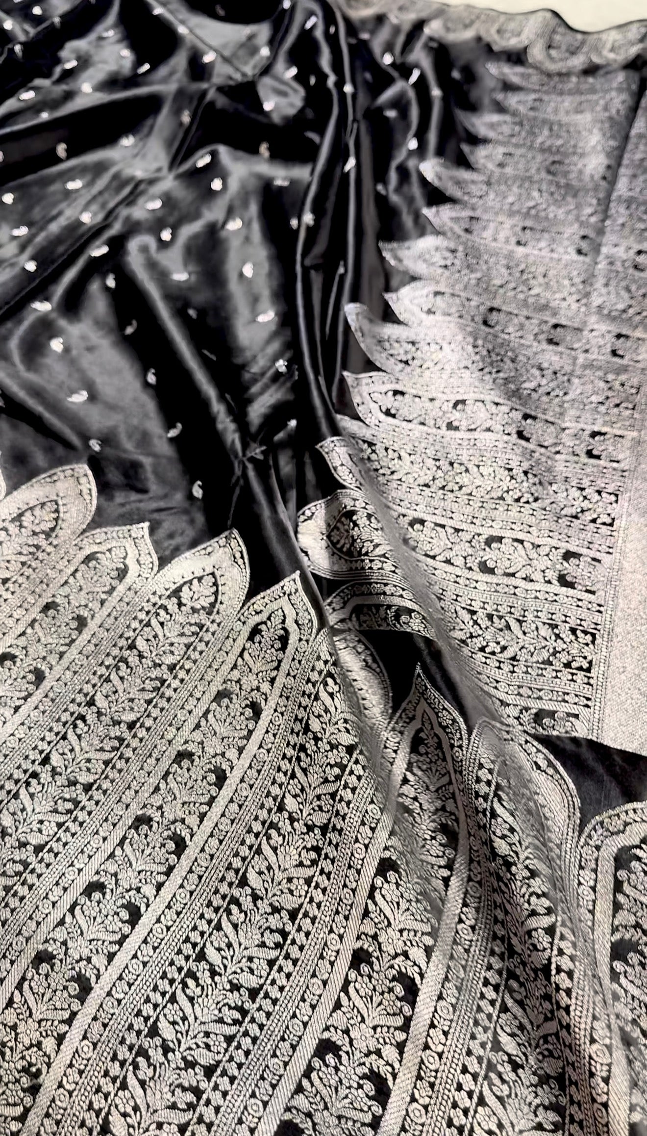 Banarasi mashru katan silk saree hn 102