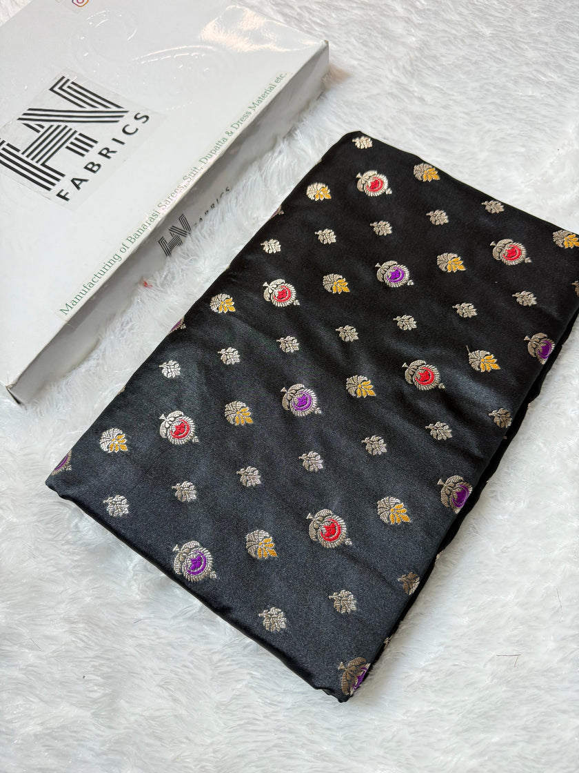 Banarasi Mashru Satin Silk Saree hn105