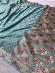 Banarasi Mashru Satin Silk Saree hn105