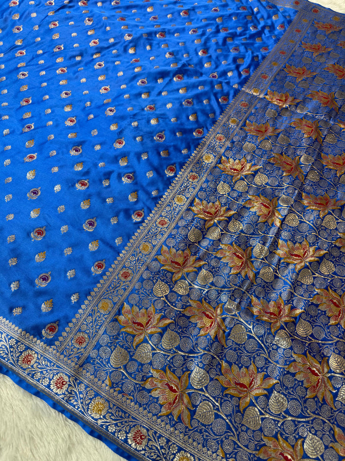 Banarasi Mashru Satin Silk Saree hn105