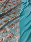 Banarasi Mashru Satin Silk Saree hn105