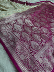 Banarasi mashru katan silk saree hn103