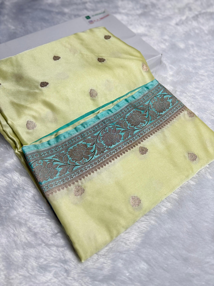 Premium Mashru Satin Silk Saree