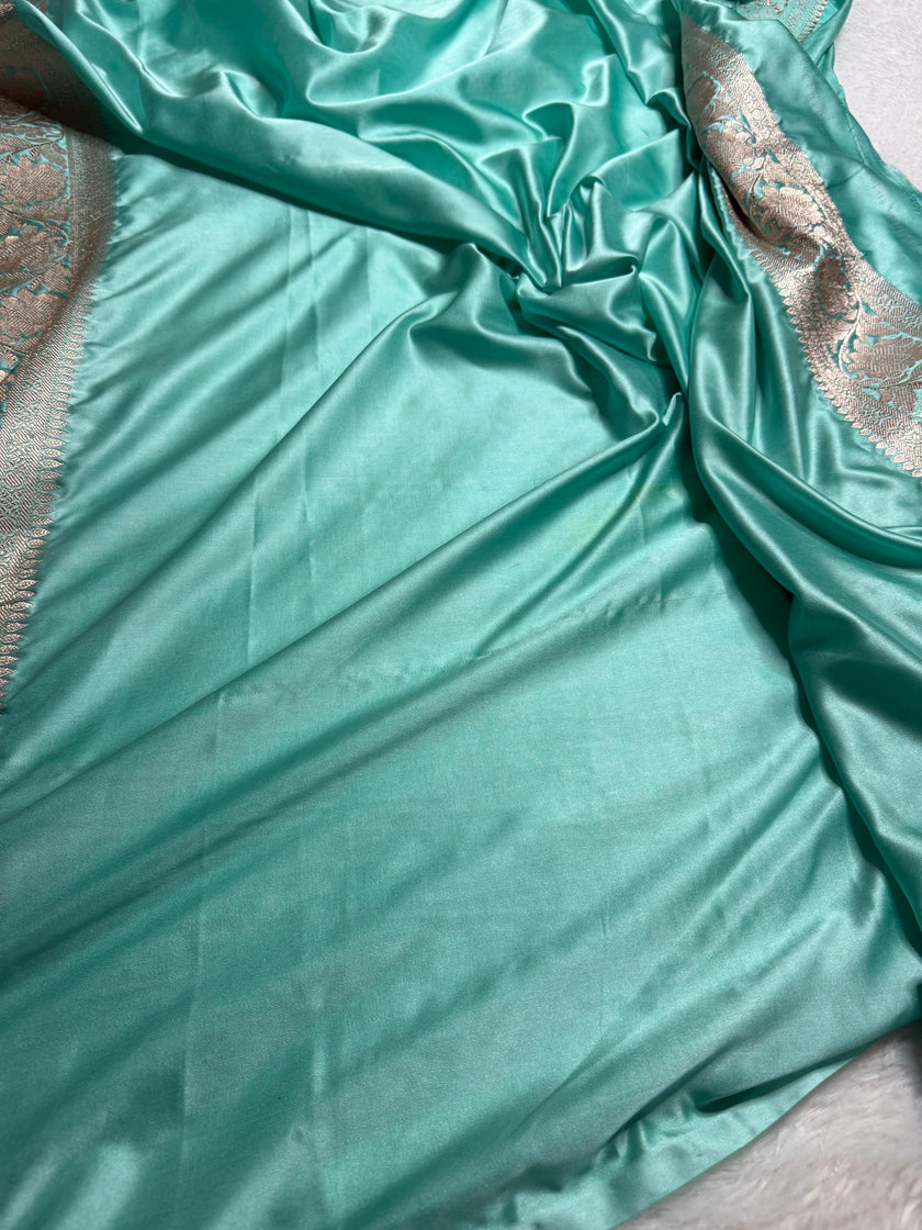 Premium Mashru Satin Silk Saree